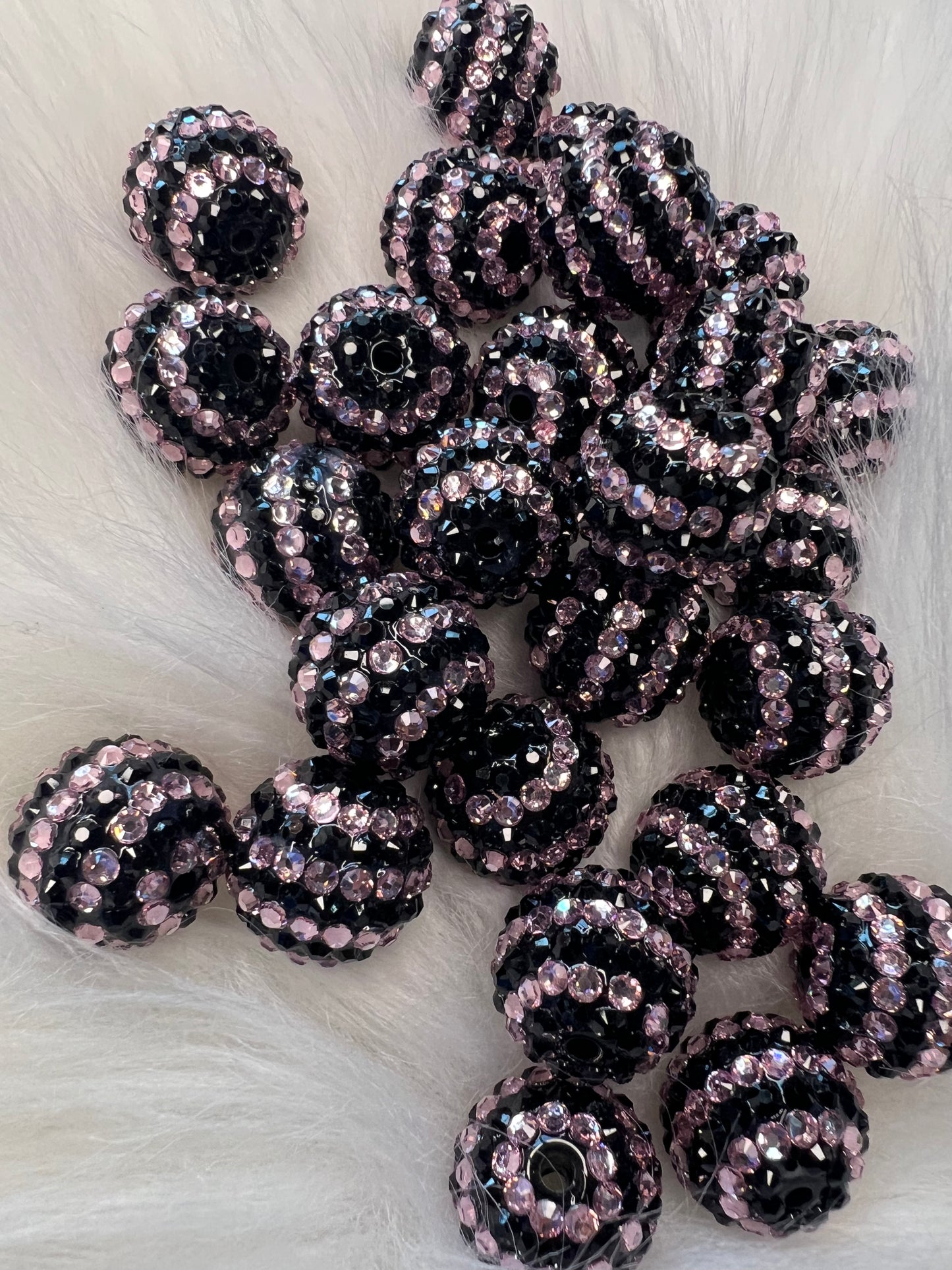 Light Pink/Black Striped Razzle Dazzle 2044