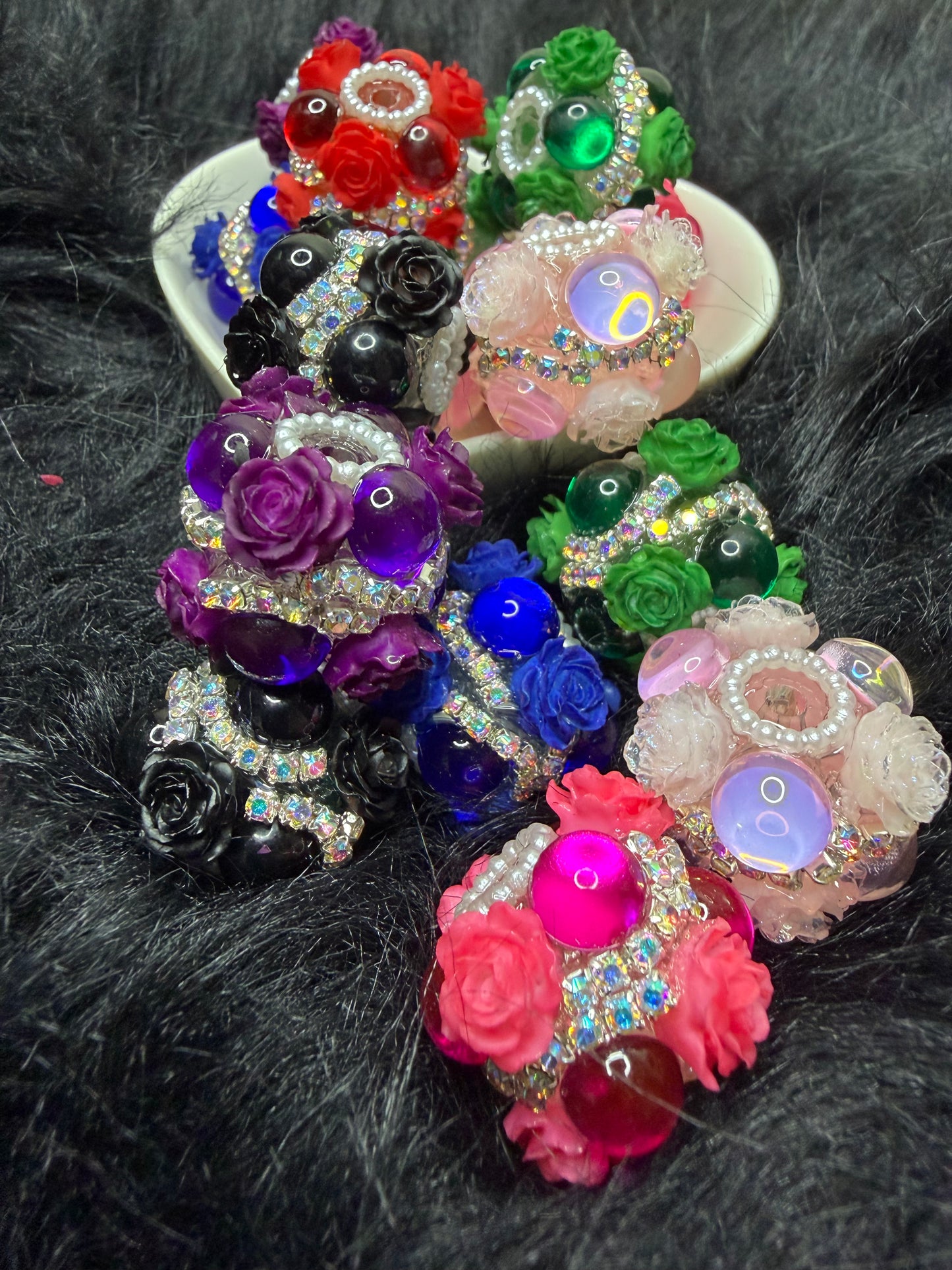 Fancy Rose/Bubble Bead