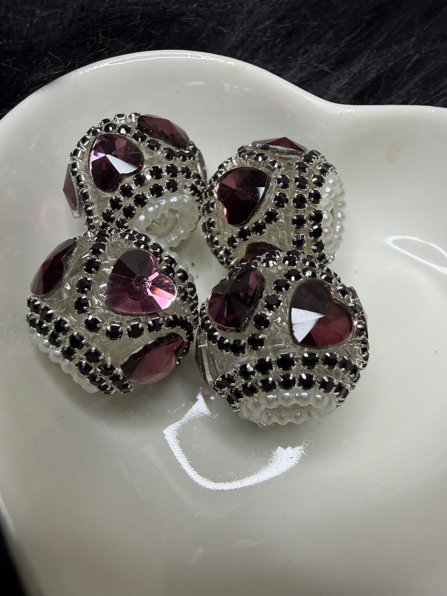 Fancy Rhinestone Heart