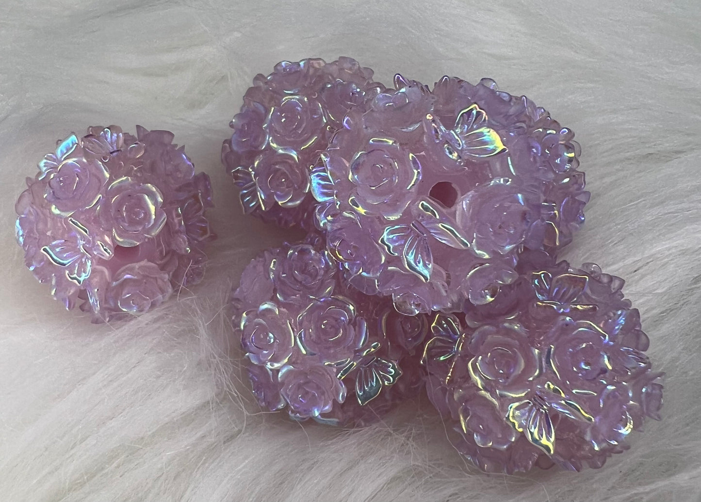 Fancy Rose and Butterfly Bead